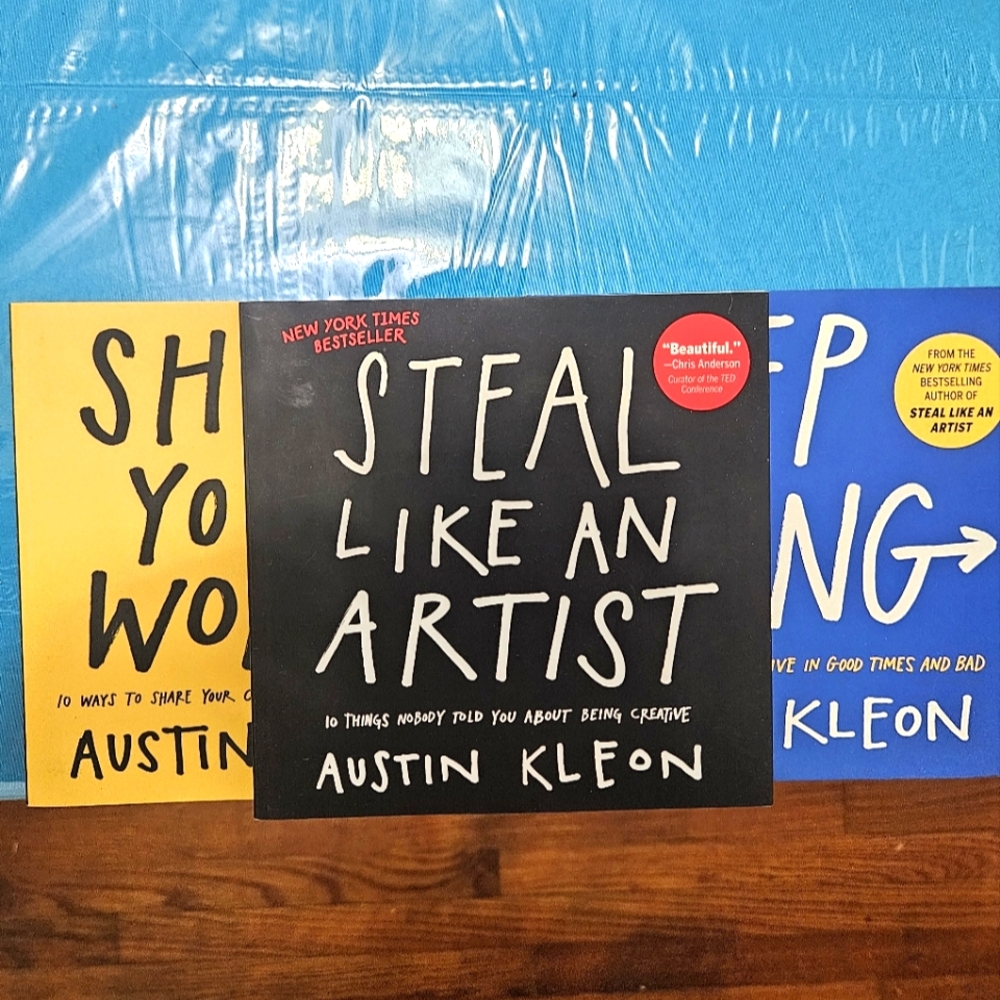Austin Klein steal like an artist series